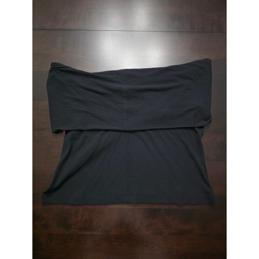 NWT Spanx Rib Off The Shoulder Top Classic Black Size 2X - Picture 6 of 6